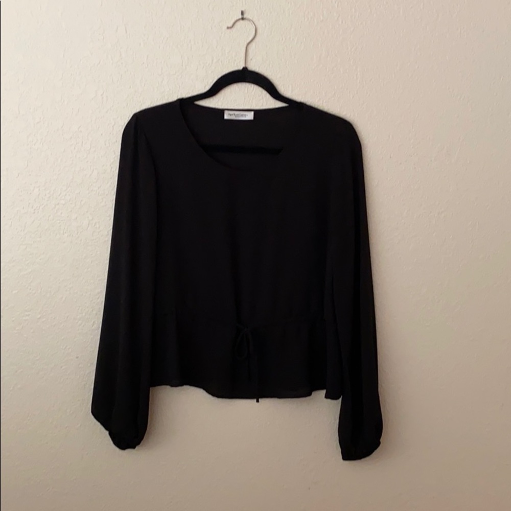 Cute Black Blouse